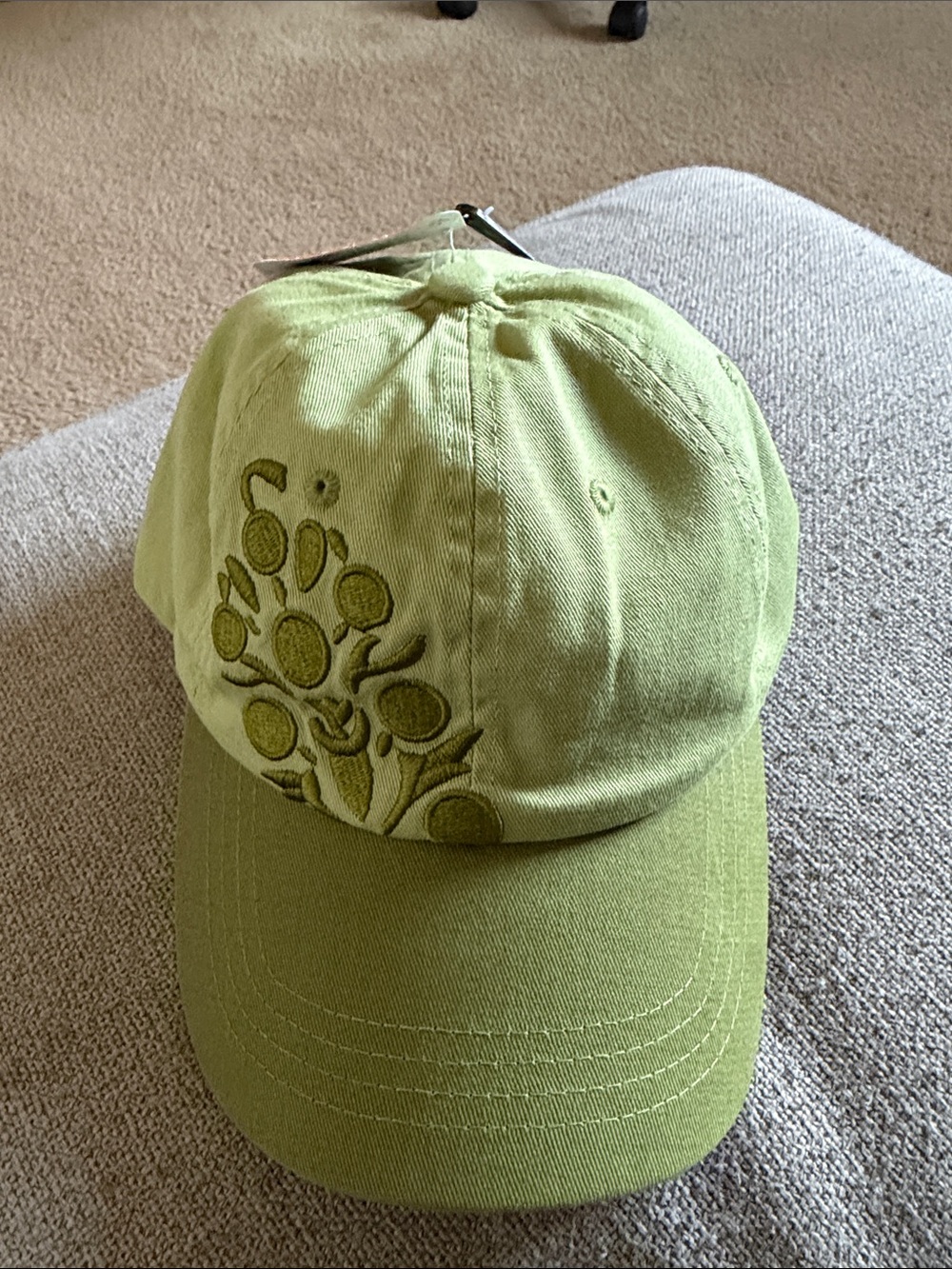 FP Movement by Free People Light Green Embroidered Baseball Cap